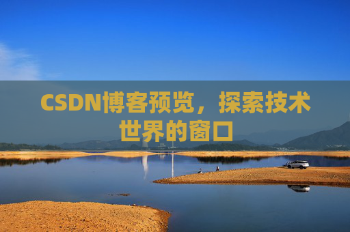 CSDN博客预览，探索技术世界的窗口